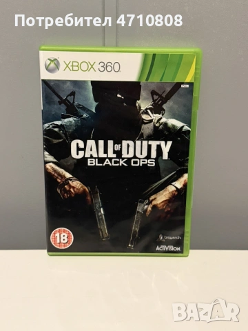 Игра за Xbox 360 Call of Duty: Black Ops Xbox 360 PAL