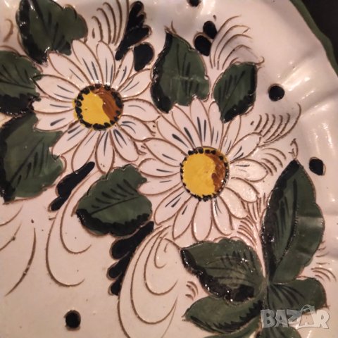	maiolica антикварна чиния за стена от 60 те , снимка 4 - Декорация за дома - 41189351