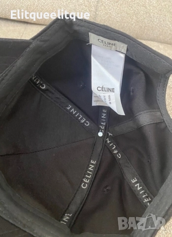 шапка с козирка celine, снимка 4 - Шапки - 52236200