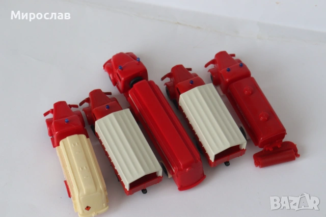 I.M.U. H0 1/87 MAGIRUS?? ПОЖАРНА КАМИОН МОДЕЛ ЛОТ 5 БР, снимка 8 - Колекции - 53655319