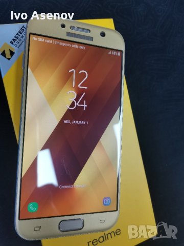 Samsung A5 2017 2 sim gold, снимка 1 - Samsung - 44217739