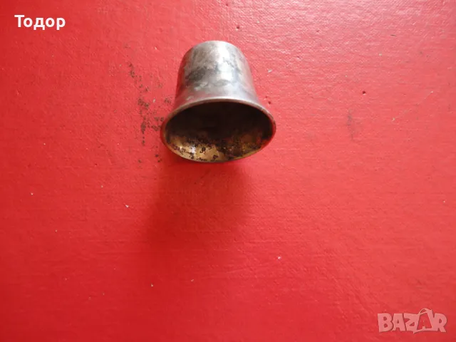 Старинна посребрена чашка рюмка за алкохол 3, снимка 2 - Антикварни и старинни предмети - 48432151