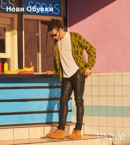 UGG, 49, нови, оригинални мъжки зимни боти, естествена кожа, вълна, снимка 2 - Мъжки боти - 52091086