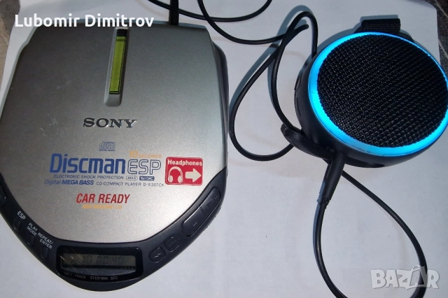 Преносим CD плейър Sony Discman D-e307ck , снимка 2 - CD дискове - 52445291