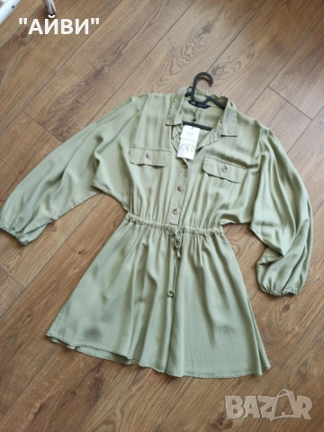 ZARA Нова прекрасна рокля, снимка 9 - Рокли - 53454424