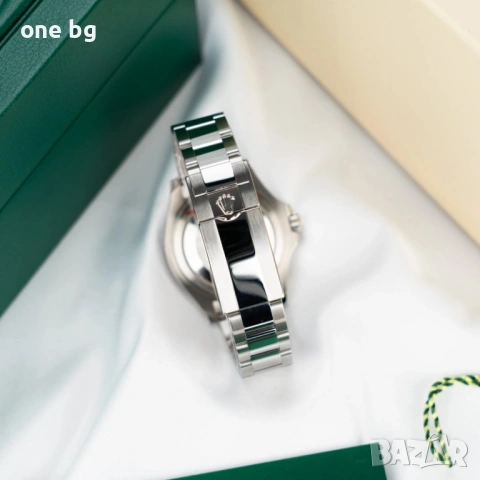 Rolex Yacht Master Silver platinum, снимка 13 - Луксозни - 53459614