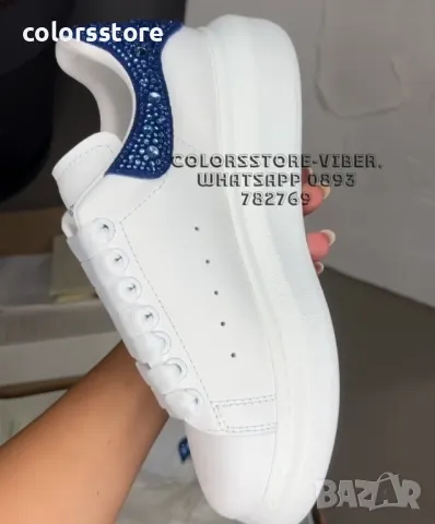 Дамски кецове Alexander McQueen-BR132U, снимка 3 - Кецове - 47415129