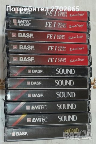 Аудио касети BASF*EMTEC – 60 и  90 мин.- нормал, снимка 11 - Аудио касети - 33839740