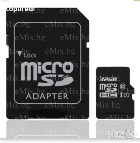 КАРТА ПАМЕТ MICRO MEMORY CARD 32GB, снимка 1 - USB Flash памети - 36032259