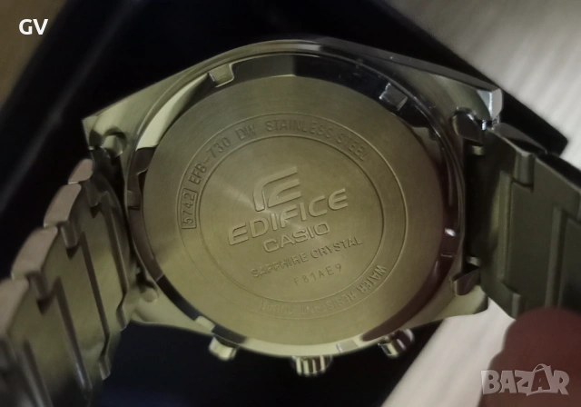 Casio Edifice Sapphire , снимка 4 - Мъжки - 53617956