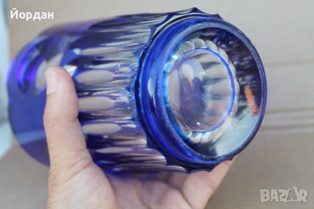 Немска кристална ваза , снимка 12 - Вази - 51392868