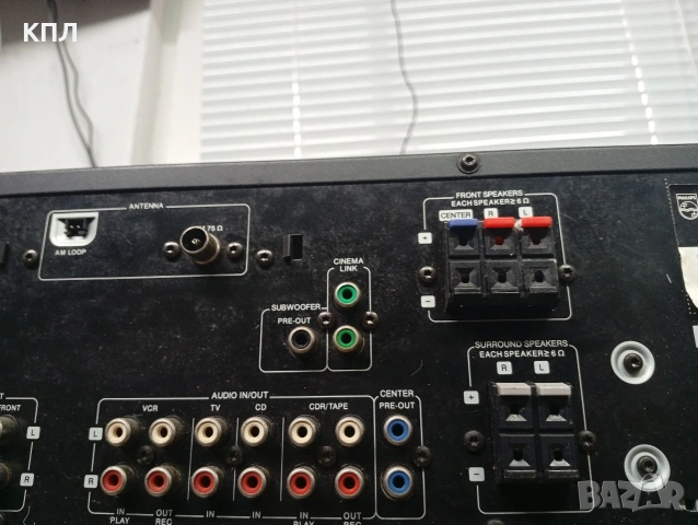 5.1 канален ресивър Philips FR-740, снимка 6 - Ресийвъри, усилватели, смесителни пултове - 53507831