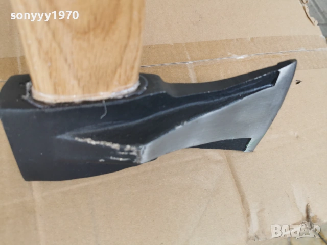 90СМ брадва с клин 2кг-дървена дръжка в два цвята 0602261721, снимка 8 - Градински инструменти - 53384444