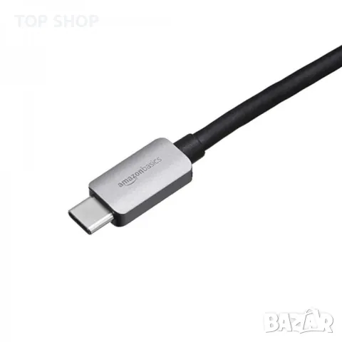 Amazon Basics USB 3.1 Type C към RJ45 Gigabit Ethernet адаптер с алуминиев корпус, снимка 2 - Дънни платки - 48697683