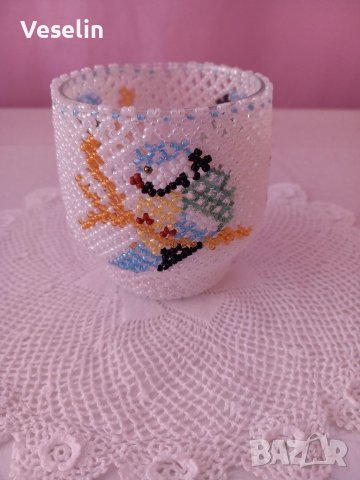 Чашка за чаена свещ, снимка 1 - Декорация за дома - 41317316
