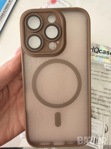 Кейс/калъф и 3 бр. стъклени протектора Iphone 16 pro, снимка 2 - Калъфи, кейсове - 56058024
