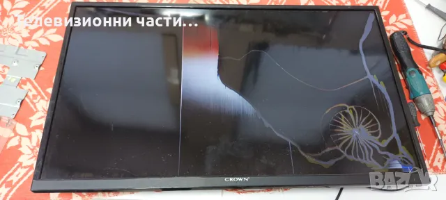 Crown LED 39185 със счупен екран VES390UNDC-01 V390HJ1-P02 Rev.C1 17MB82-1a 260912 / 17IPS20 040313R