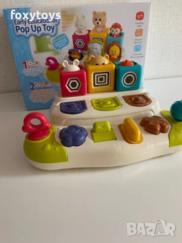 Изскачащи животни, бебешка играчка, снимка 11 - Образователни игри - 51180471