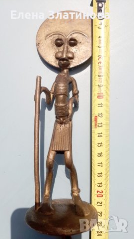 Африканска скулптура , снимка 1 - Статуетки - 41448833