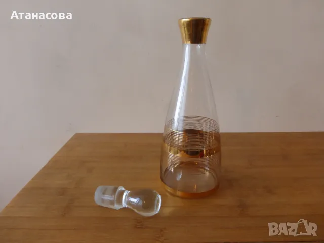 Стъклен сервиз за ракия 1945 г, снимка 5 - Сервизи - 50243083