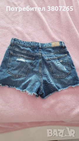 Къси дънкови пакталонки , снимка 2 - Къси панталони и бермуди - 50773604