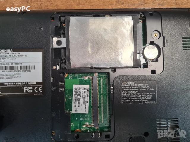 Продавам NB Toshiba Satellite C50-A - части , снимка 9 - Части за лаптопи - 50697590