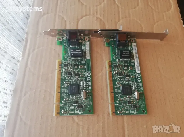 Intel Pro/1000 GT PCI Desktop Network Adapter Card, снимка 6 - Мрежови адаптери - 48096549