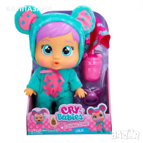 CRY BABIES Кукла със сълзи CRYBABIES Loving Care Lala/Coney/Lady 907331, снимка 7 - Кукли - 47508768