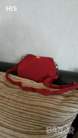 Луксозни плетени дамски чанти, ръчно изработени, с дълга дръжка за през рамо, бордо, снимка 12 - Чанти - 40479121