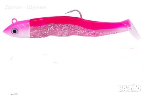 Силиконова примамка Black Minnow, 7 гр., 12 гр., 25 гр. , 40 гр., снимка 7 - Такъми - 41381480