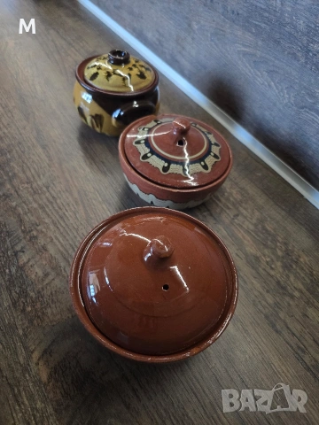 3бр гювечета с капачета за 5€, снимка 3 - Съдове за готвене - 53379153