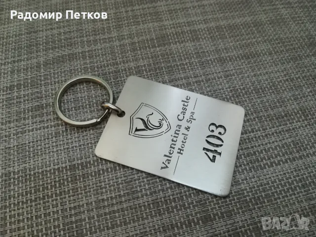 Ключодържатели за хотели - индивидуална изработка от неръждаема стомана, снимка 3 - Обзавеждане за заведение - 49751623