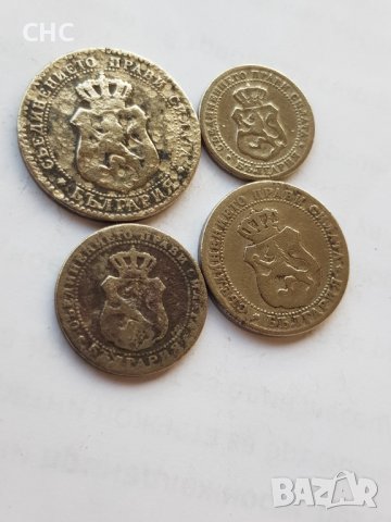 Монети 1888 година. 2 1/2, 5, 10 и 20 стотинки., снимка 6 - Нумизматика и бонистика - 40896999