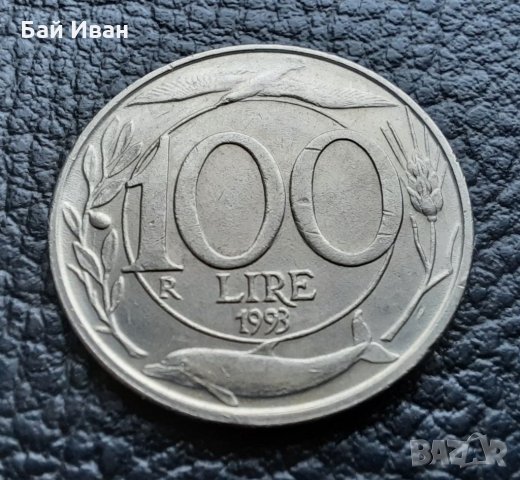 Монета 100 лири 1993 г. Италия - перфектно качеството, топ цена !, снимка 9 - Нумизматика и бонистика - 35938576
