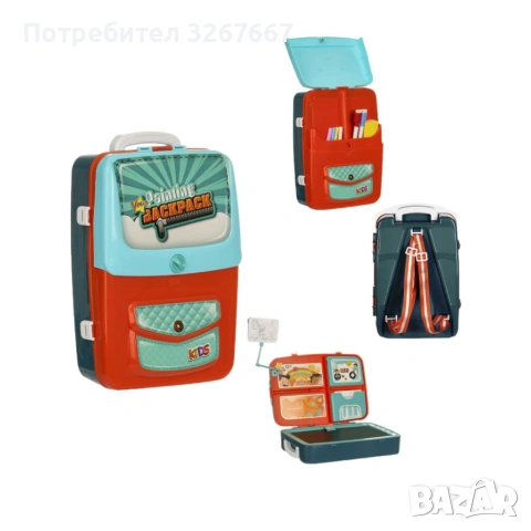 Комплект за рисуване и писане в раничка, снимка 3 - Рисуване и оцветяване - 42573479