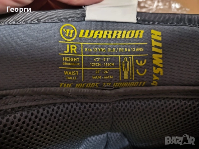 Чисто нов вратараки суспенсоар за хокей, Junior, за възраст от 9 до 1, снимка 2 - Други спортове - 53669367