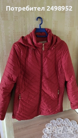 Дамско преходно яке, Размер XL. Вишнав цвят