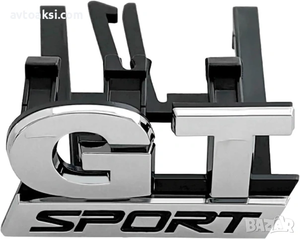 Емблема предна решетка GT SPORT/Polo/Golf/Passat/Touran/Cadyy/Bora, снимка 2 - Аксесоари и консумативи - 53810820