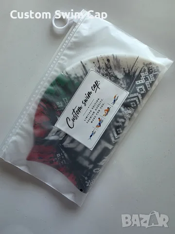 Swim Cap / плувна шапка / шапка за плуване / плувка / плуване, снимка 8 - Водни спортове - 56232074