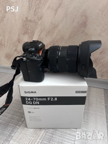 Sony a7iii + Sigma 24-70mm F2.8 DG DN, снимка 3 - Фотоапарати - 53349865