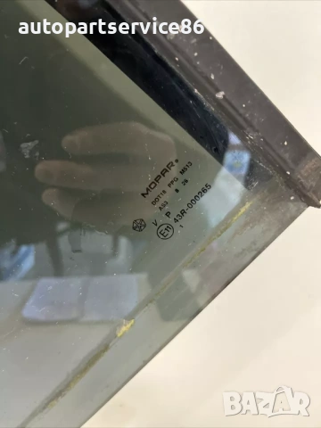 Задно ляво стъкло прозорец за четвъртита врата за Jeep Commander (2010) , снимка 2 - Части - 53592068