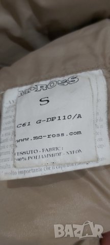 MC ROSS размер S пухено с естествен косъм на качулката, снимка 3 - Якета - 35665240