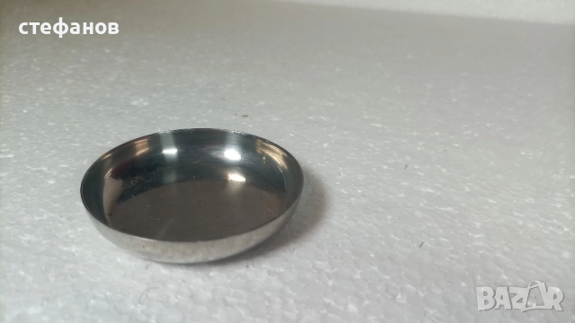 Тасчета алпака от едно време за сладко от столова, 6 бр, Хром Силистра, снимка 6 - Колекции - 52446709