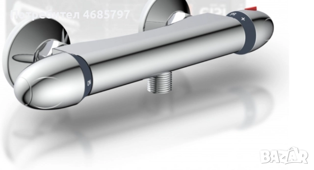 Модерен, дизайнерски термостатен смесител