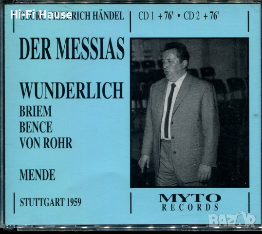 Der Messias Wunderlich, снимка 1 - CD дискове - 36241463