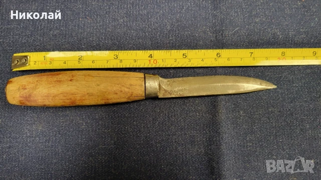 Стар скандинавски нож, финка Швеция 14, снимка 2 - Антикварни и старинни предмети - 50539856