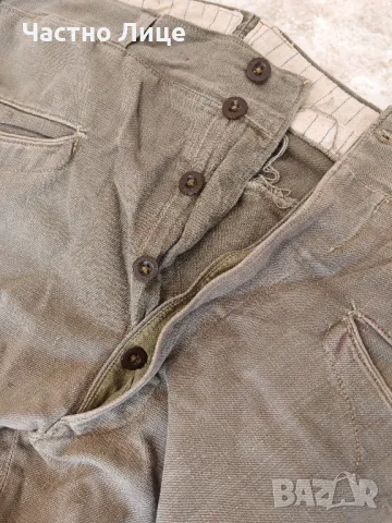 Оригинален Български ЦАРСКИ Летен Военен Офицерски Брич, снимка 5 - Антикварни и старинни предмети - 50242919