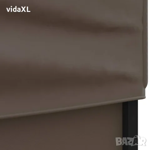 vidaXL Сгъваема парти палатка със странични стени, таупе, 3x3 м, снимка 6 - Палатки - 56148333