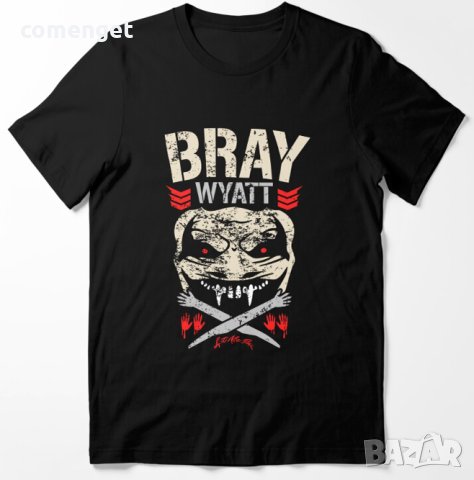 WWE! Мъжки и Детски КЕЧ тениски и блузи Bray Wyatt! ПОРЪЧАЙ С ТВОЯ ИДЕЯ!, снимка 1 - Тениски - 41971362