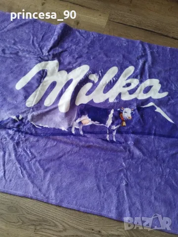Плажна хавлия на Милка/Milka , снимка 3 - Други ценни предмети - 47701269